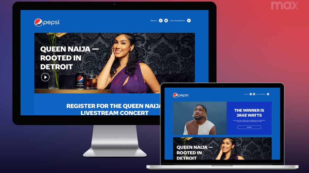 Pepsi and Queen Naija livestream registration