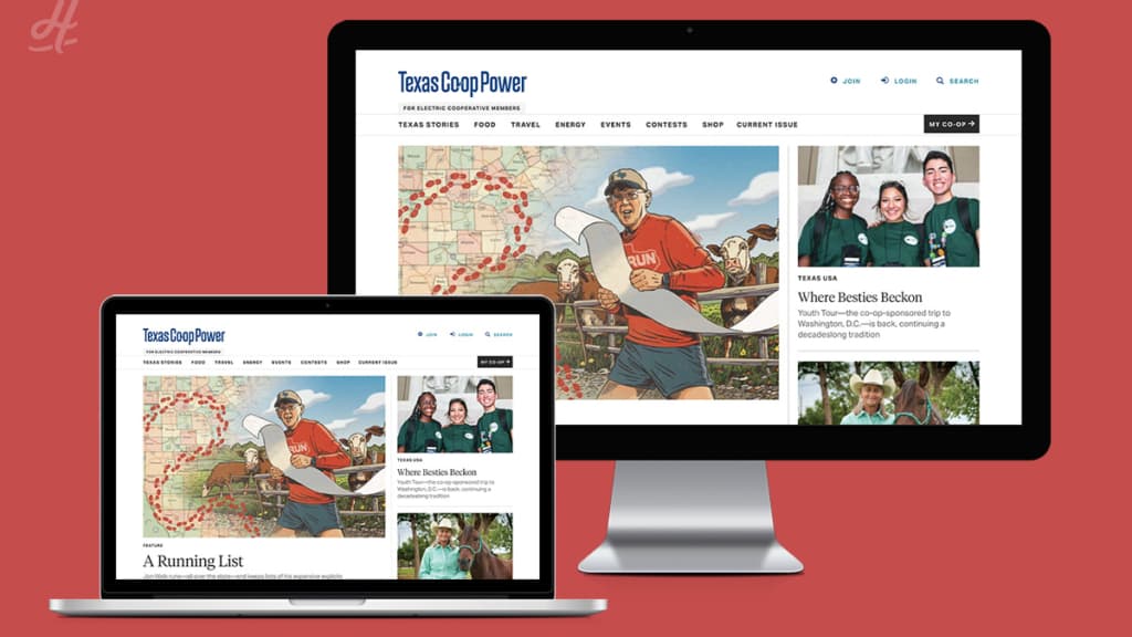 Texas Coop Power website
