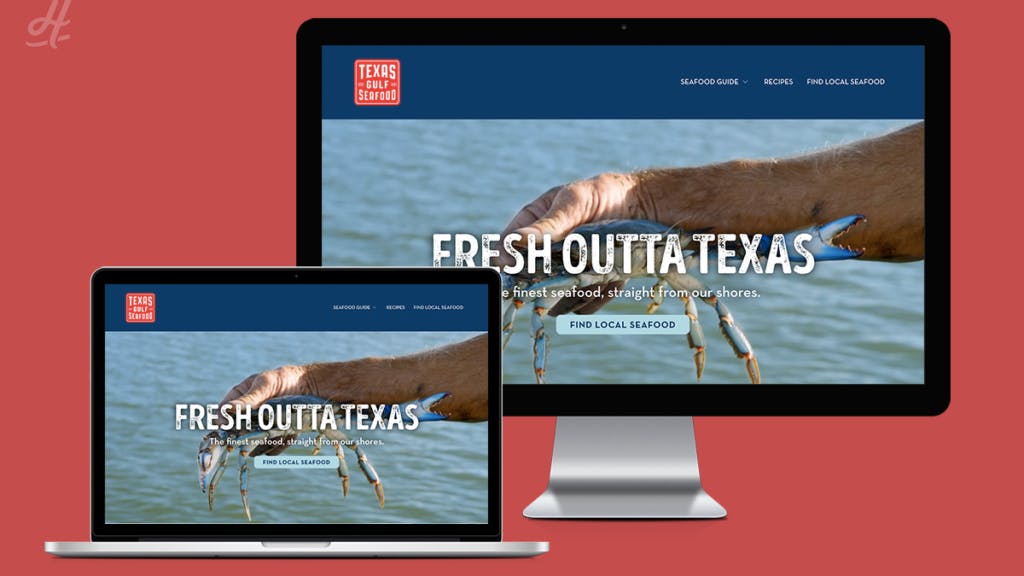 Texas Gulf Seafood website