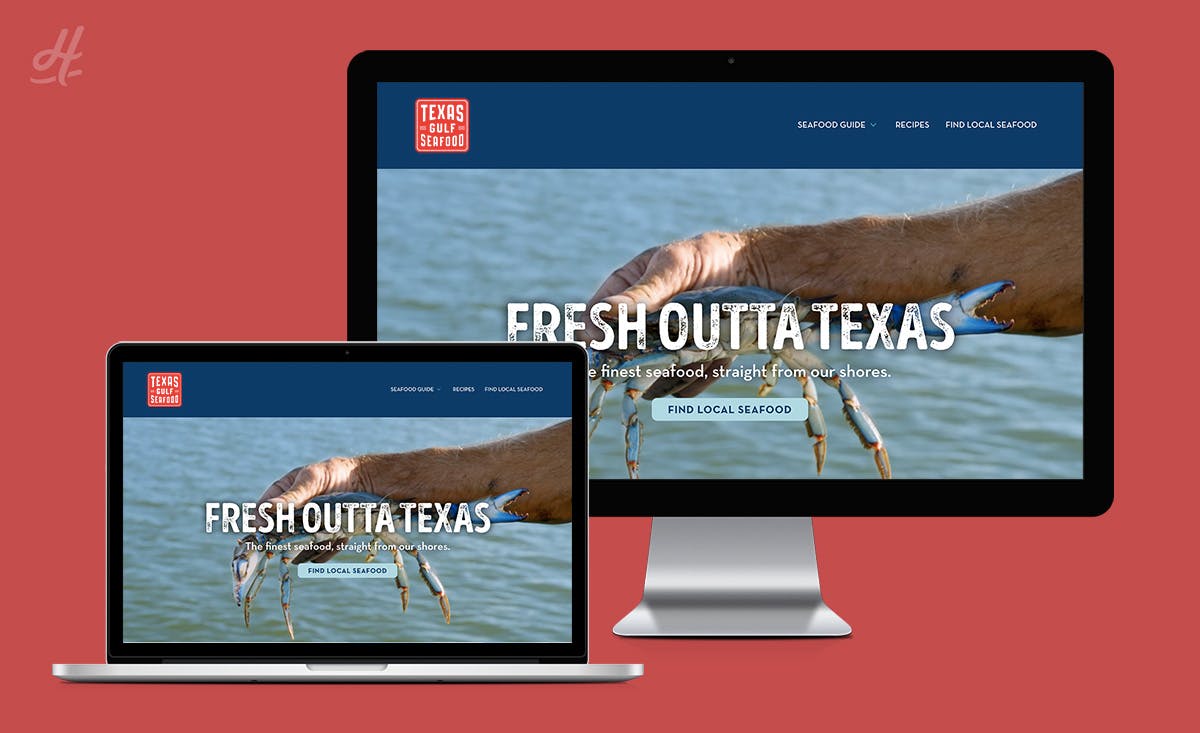 Texas Gulf Seafood website